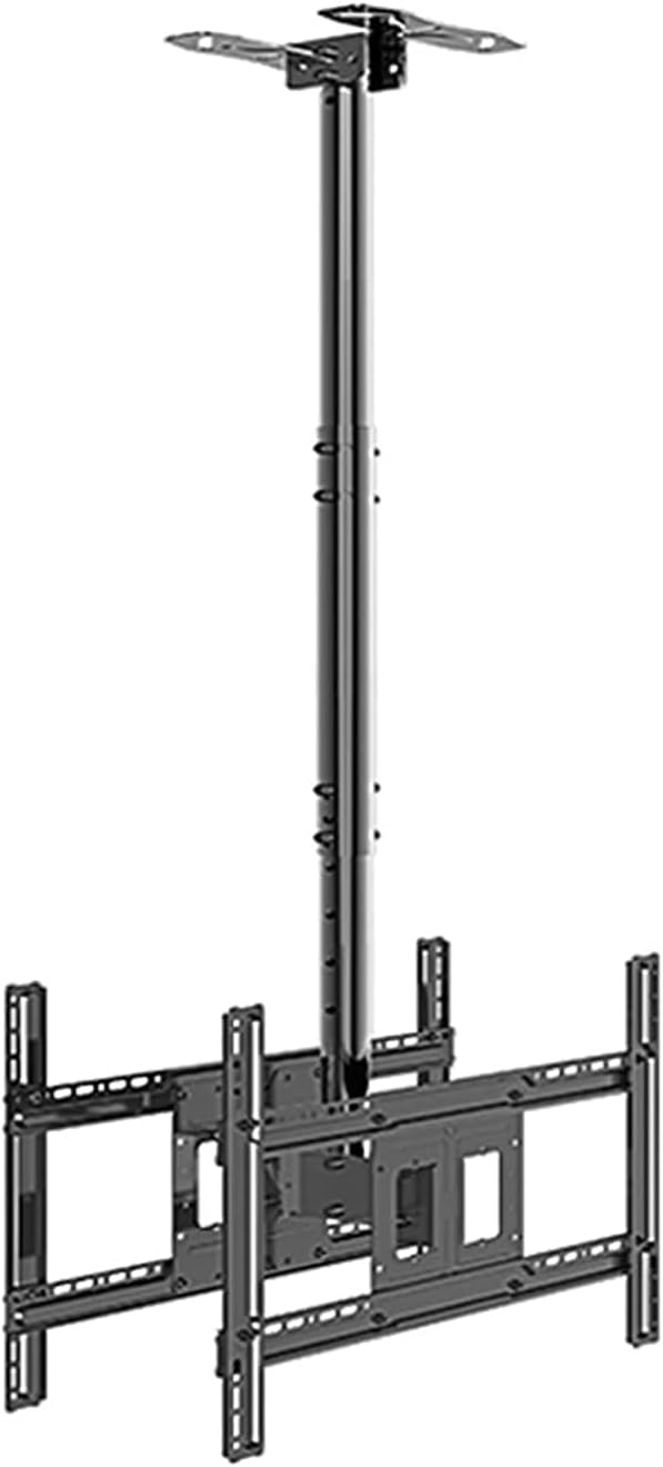 TV Wall Brackettv mounts Stands Ceiling TV Bracket - Adjustable Rotating Ceiling Mount Dual Screen TV Wall Mount Bracket for 32-55 Inch LCD Flat Screen TVs Telescopic Full，