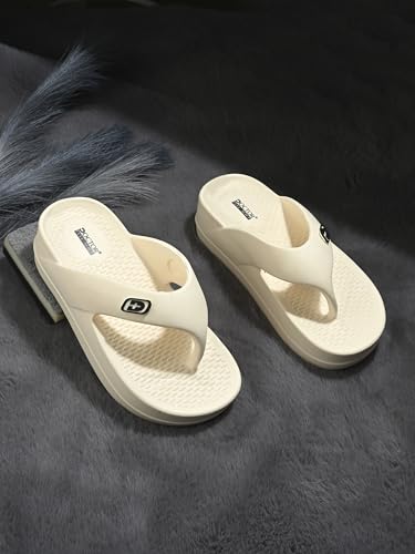 Image of Women's Soft Cushion Flip Flops with EVA Sole | Lightweight Anti-Slip Everyday Wear Slippers for Home, Walking, Casual & Outdoor Use