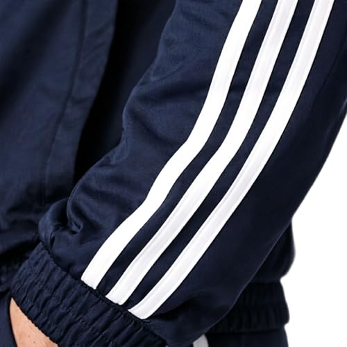 Image of Adidas Men Printed Training tracksuit Dark Navy - Polyester Regular Fit Activewear Set Lightweight, Breathable Sportswear track suit for Gym, Running, Fitness, Casual For All-Season