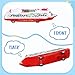 Toyvian Boy Wind up Toys Boats: 5Pcs Ocean Liner Cruise Yacht Collection Toy, Plastic Boat Models Summer Ship Race Game, 6.3 X 1.77 X 1.26 Inches