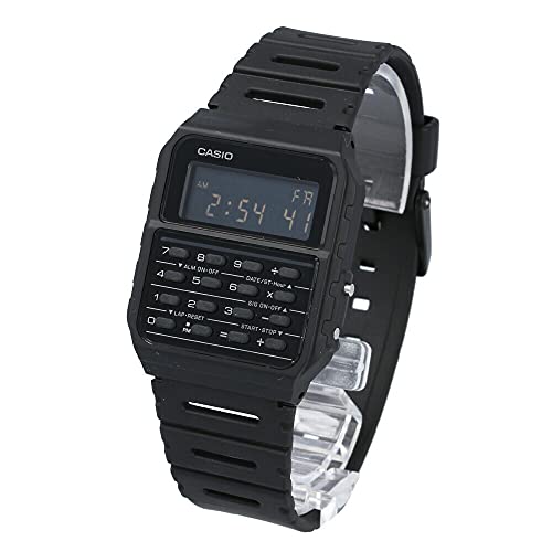 CASIO QUARTZ/�J�V�I CA-53WF-1B DATA BANK �f�[�^�o���N �����Y ���f�B�[�X CALCULATOR �J���L�����[�^�[ �u���b�N �`�[�v�J�V�I [���s�A���i]
