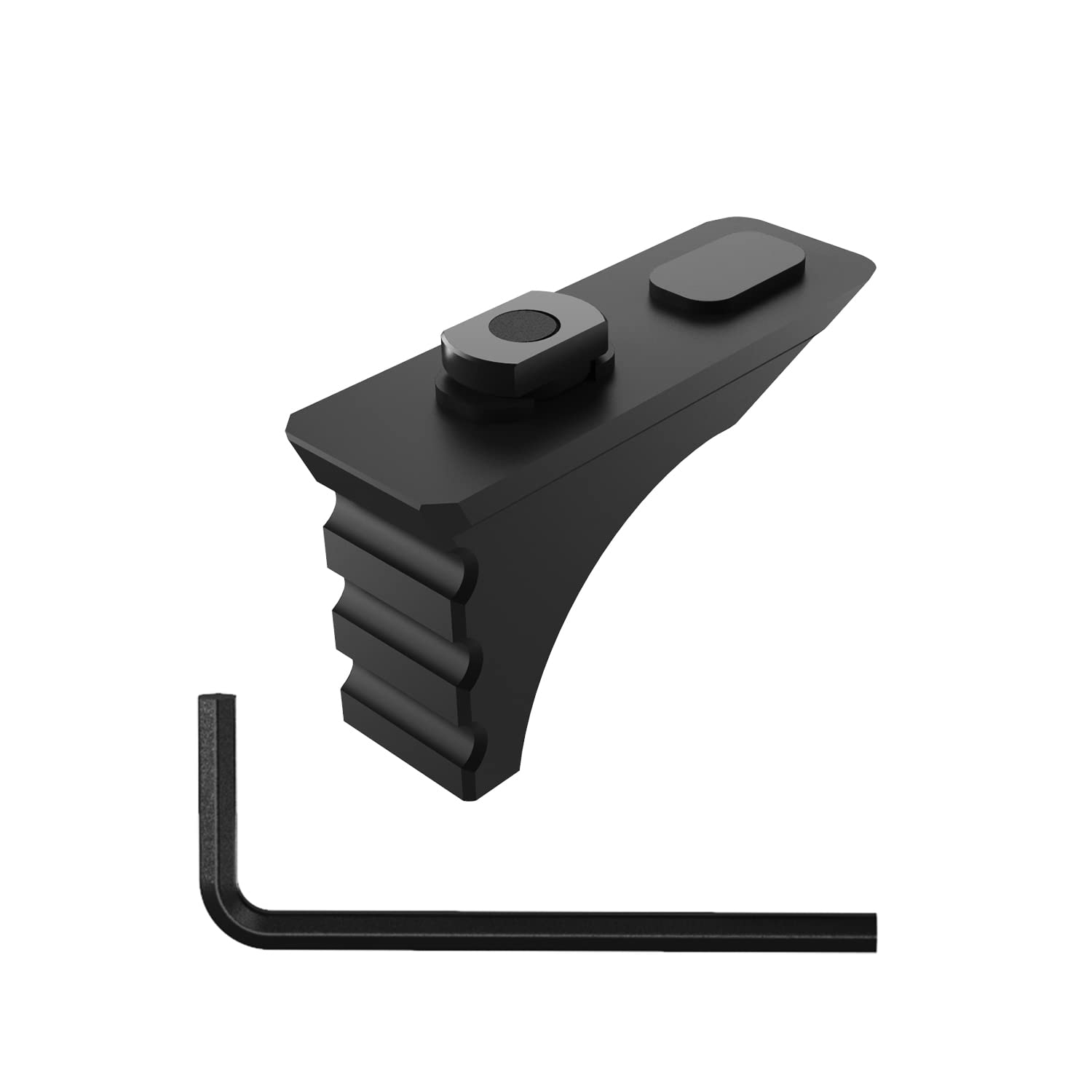 MLOK Barricade Stop, Hand Stop, Black, Length: 1.73'' Height: 0.98'' Width: 0.59''