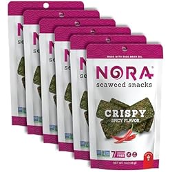 Amazon.com: Original + Spicy Seaweed Snacks Bundle by Nora