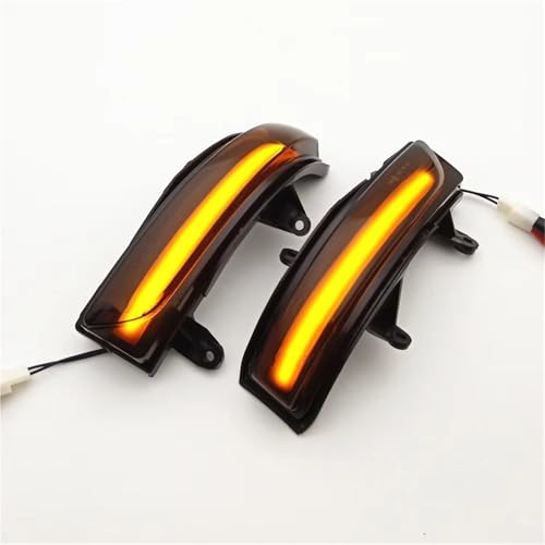 Luz dinámica secuencial LED de espejo con alta visibilidad para Toyota Prado y Land Cruiser