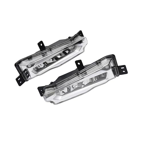WOZIES 63177412527 Pára-choques dianteiro esquerdo LED DRL Luz de nevoeiro Lâmpada de circulação diu