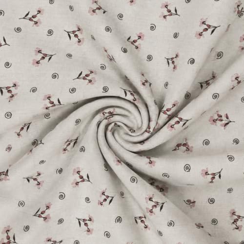 Image of Florida Reversible Cotton Dohar - Single Size (220x160 cm, 90 GSM, Pink Floral & Check Pattern), Soft & Lightweight Blanket for All Seasons, Breathable & Skin‑Friendly Fabric