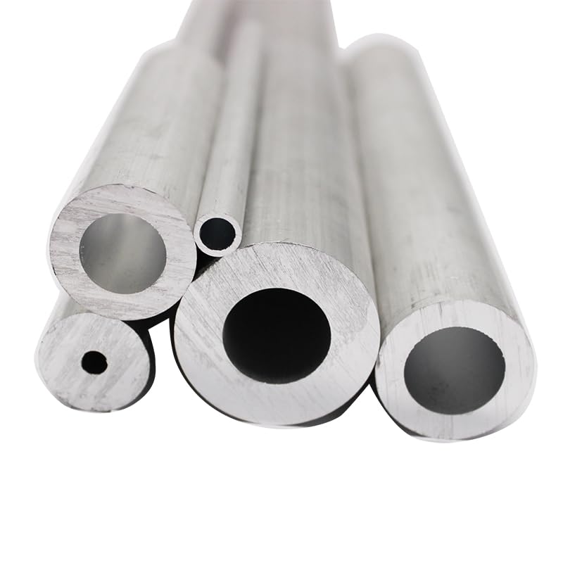 6061 Aluminum Round Tubing – Select OD 4mm To 8mm, Length 100mm To 600mm, Unbranded, Custom Sizes Available
