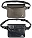 Premium Waterproof Pouch Set with Waist / Shoulder Strap - Best Way to Keep Your Phone and Valuables Dry and Safe - Perfect for Boating Swimming Snorkeling Kayaking Beach Water Parks