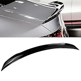 aleron mercedes clase a amg ★ Materiales de alta calidad: el spoiler de tapa del tronco trasero está hecho de plástico ABS de alta calidad, que no es fácil de romper, resistente a la corrosión, de alta resistencia y duradero.