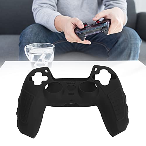 ciciglow Capa protetora Gamepad para controle PS5, capa de borracha de silicone antiderrapante branc