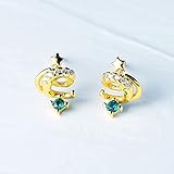 El mejor regalo: estos exquisitos pendientes son adecuados para personas de todas las edades, como niñas, adultos y personas mayores. para que pueda obsequiarlos fácilmente a un ser querido como regalo de cumpleaños, serían la mejor sorpresa para sus personas importantes, como padres, esposa, novia, novio y amigos. o protéjalos para usted.