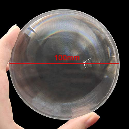 1pc PMMA Acrilico Ottico Lente di ingrandimento Obiettivo Diametro 100 mm Rotonda Lente di Fresnel Circolare Fare Il Fuoco Strumenti di Messa a Fuoco Lunghezza 50 70 100 120 Millimetri