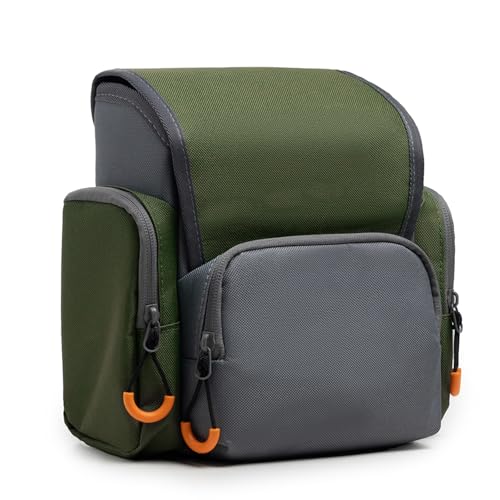 Dimensioni: misura 23 cm di lunghezza, 14 cm di larghezza e 23 cm di altezza, questa borsa bino offre ampio spazio per i tuoi oggetti essenziali mantenendo una forma compatta.