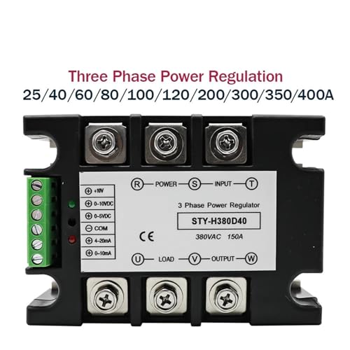 Thyristor 380V triphasé et relais statique de gradation 350A - 2