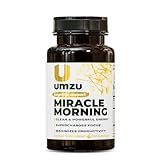 UMZU Miracle Morning Energy Supplement with Caffeine & Energy Enhancers | 150mg of Caffeine Supports All Day Focus, Productivity & Mood (30 Day Supply | 30 Capsules)