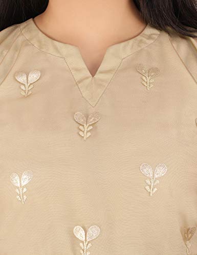 Image of UNFAKENOW Women Trendy Indo Western Casual wear Stylish Going Out Peplum Cotton top Ladies Floral Print Ruffled Plus Size Party net Tunic Long Bell Sleeve Pleated Fancy Nice top