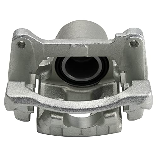 Image of TRQ Front Left Brake Caliper w /Bracket Drivers Side