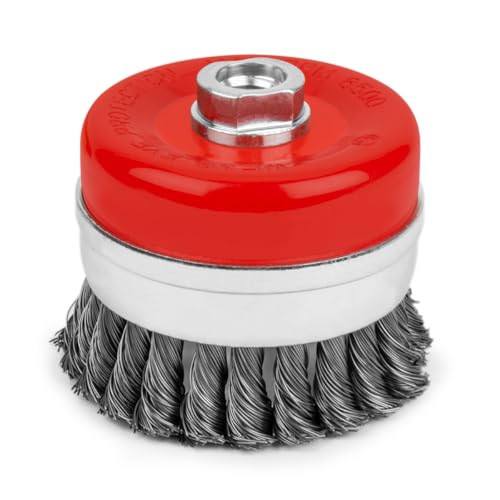Titan 22238 3-1/2 In. Knotted Wire Cup Brush