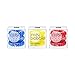Produktbild invisibobble mix navy blue, submarine yellow, raspberry red, 1er Pack (1 x 9 Stück)