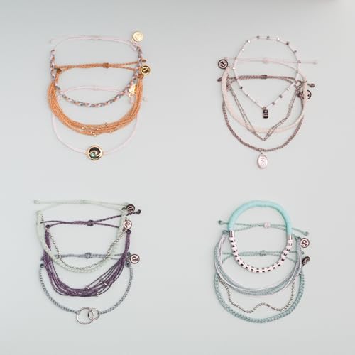 Pura Vida Bracelets Pack Salty Circle Style Pack - 3-Piece Boho Bracelet Stack4