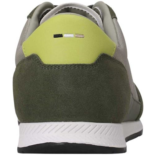 Image of BOSS Men's Titanium SL sdtxny Trainers Made of Various Materials with Suede Details and Lacing Size