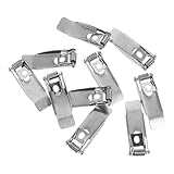 Estabilidad confiable: el pestillo robusto de los clips de resorte asegura un agarre firme y confiable, evitando cualquier movimiento o aflojamiento de los accesorios de iluminación, clip de resorte de la lámpara del panel de luz descendente, resortes de retención de luz
