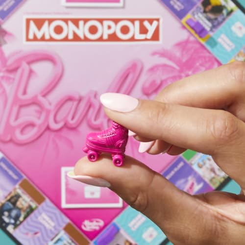 Monopoly Barbie Juego de Mesa para 2-6 jugadores 8+ miniatura 7