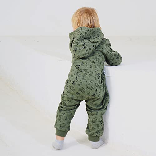 Ddy Baby Cute Bodysuit Infant One Piece Animals Pattern Hooded Romper Outerwear Toddler Jacket 12-18 Months #TOP2