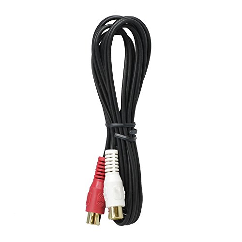 Cable de conversión audio estéreo 3.5 mm a 2 RCA miniatura 2