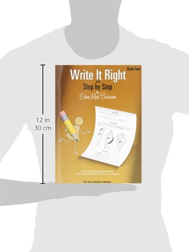 Write It Right - Book 4: Written Lessons Designed to Correlate Exactly with Edna Mae Burnam's Step by Step/Mid-Elementary (Step by Step (Hal Leonard)) - Image 3