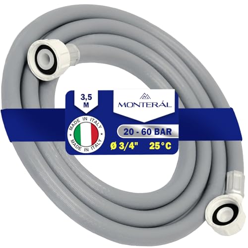 Tuyau Machine à Laver et Lave Vaisselle 3,5 m pour Arrivee Deau pour Températures de 25°C...