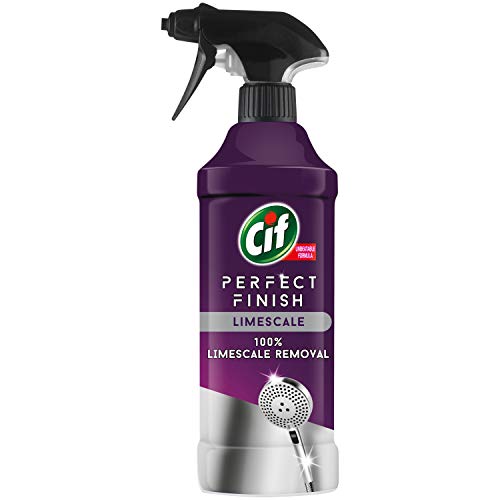 Cif Perfect Finish Limescale Specialist Cleaner Spray 100% limescale removal multi-purpose cleaner 435 ml