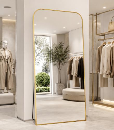 Image of Koonmi Full Length Mirror, 67 inchx30 inch Mirror Full Length with Stand