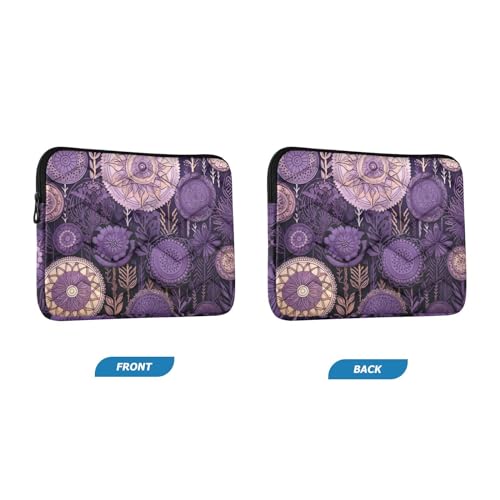 Funda para portátil 13-14 pulgadas impermeable morada miniatura 2