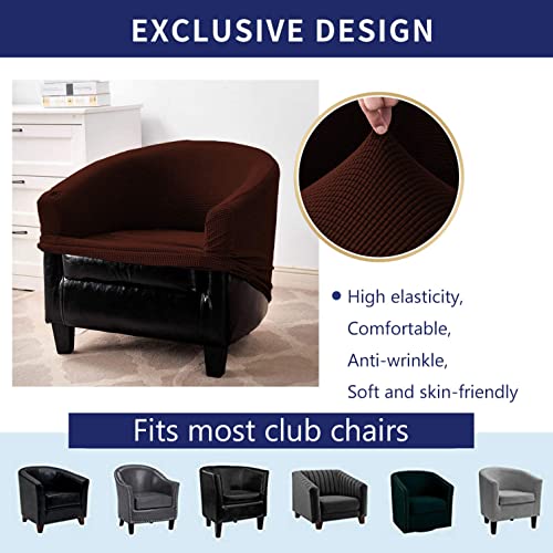 Funda para sillón club jacquard tejido Premium transpirable 5