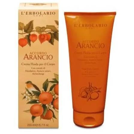 L'Erbolario Accordo Arancio (Orange) Körpercreme, 200 ml, 2 Stück