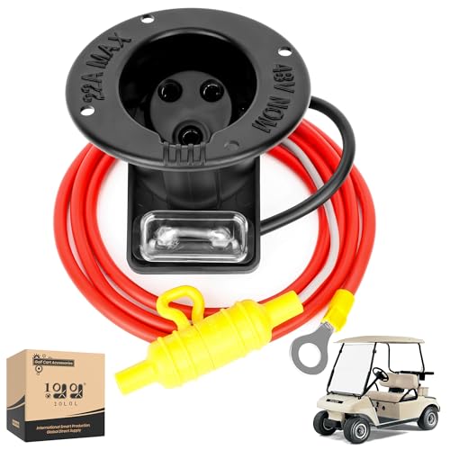 10L0L Club Car DS Charger Receptacle - 101802101 1017968-01 1018949-01 - Club Car Charger Port 48 Volt