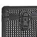 Barber Case Organizer, Beauty Professional Barber Case, Barber Briefcase Tool Box with Lock, Salon Hair Styling Tools Organizer for Hair Stylist Groomer
