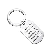 FEELMEM Gift for Grandpa PAPA Grandfather Keychain They Call Me Papa/Pop/Papaw/Poppy/Pap Because...