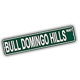 Colorado Mountains Pick Your Mountain Compatible/Replacement for Bull Domingo Hills United States Mountain Aluminum Metal Tin Street Sign Style Home Decor For Man Cave Poker Tavern Game Room