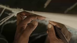 Carpetify Modern Geometric 3D Textured Thick and Soft Shaggy Fur Rug & Carpet (6x6 Feet - Square Shape, Colour - Brown/Beige/Cream)