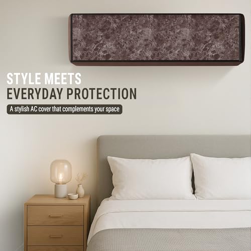 Image of Robustt 1.5 Ton Split AC Cover for Indoor and Outdoor Unit | Waterproof & Dustproof AC Covers with Sun Exposure and Rust Protection | Fabric