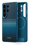 pitaka for Samsung Galaxy S26 Ultra Case, 6.9 Inch, Compatible with MagSafe, Protective S26 Ultra Case with Aaron Button, Aramid Fiber Woven [Cairn Case - Moonrise]