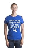 If you can read this, help me back on my Horse! | 4H Equestrian Ladies T-shirt-(Ladies,S)