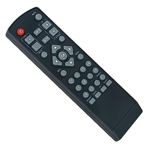 Télécommande R230D1A TV RCA de remplacement pour téléviseur noir - 2