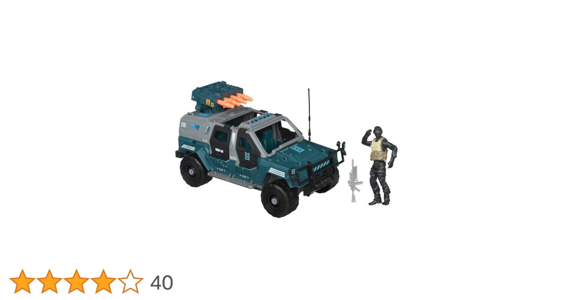 G.I. Joe Retaliation Ninja Combat Cruiser Vehicle with Night
