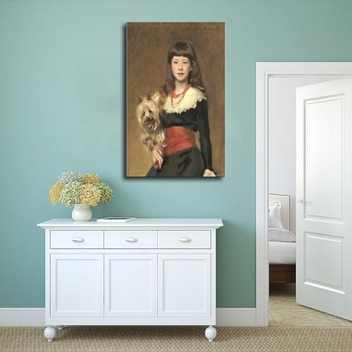 Toile John Singer Sargent Miss Beatrice Townsend deco moderne
