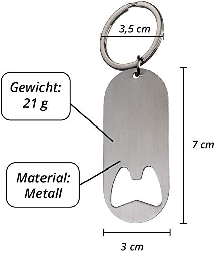 Porte-clés/décapsuleur Avec Gravure "Student Outils – Cadeau – Lustig – étudiants