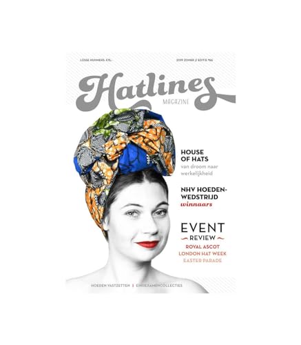 Artipistilos Hatlines Verano 2019 Nº 66 revista sombreros tocados moda