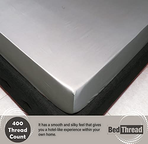 Bed Thread, Egyptian Cotton Super King Fitted Sheet - Image 4